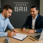 Firma de contrato inmobiliario con respaldo legal – GRUPO BRII en Cancún