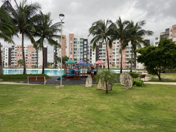 Amenidades de departamento planta baja en venta en Dream Lagoons Cancún