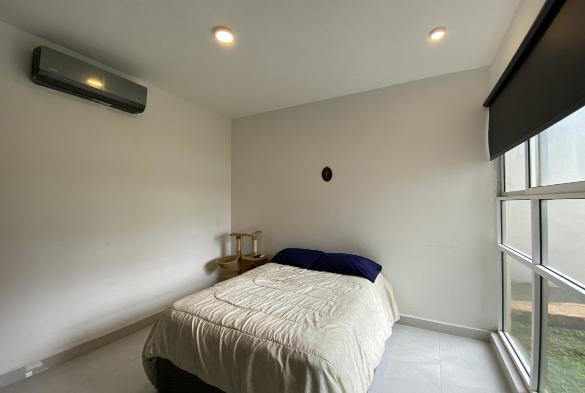 Recámara principal del departamento en Dream Lagoons Cancún, en venta