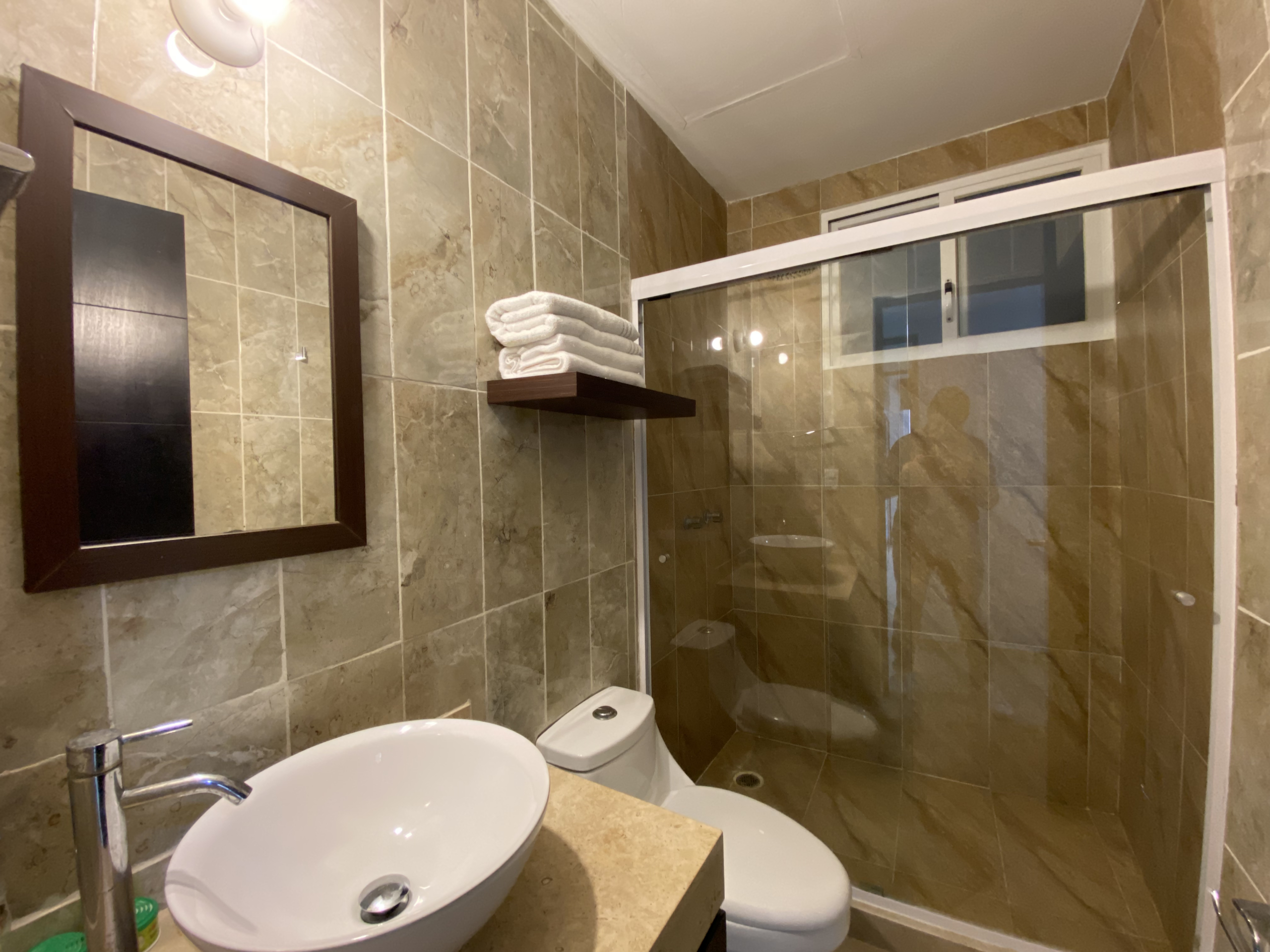 Baño principal del departamento en venta en Dream Lagoons Cancún