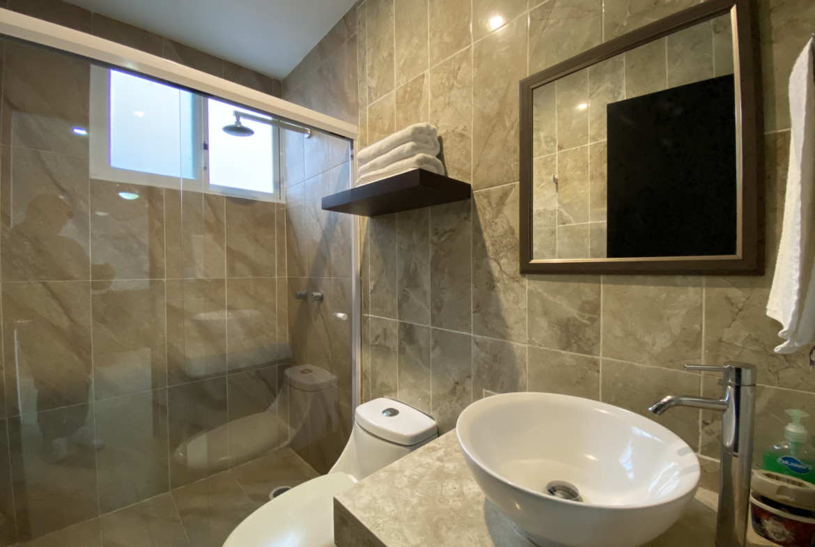 Baño del departamento en venta en Dream Lagoons Cancún