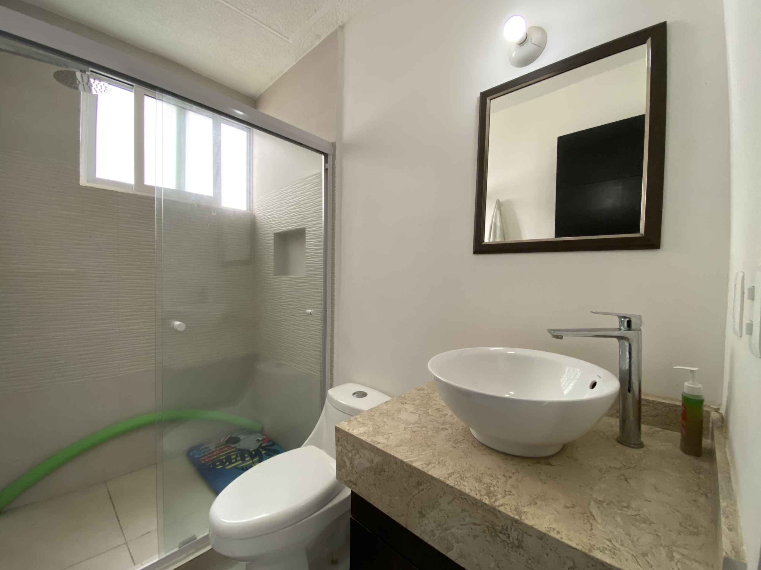 Baño social de una departamento en Dream Lagoons Cancún