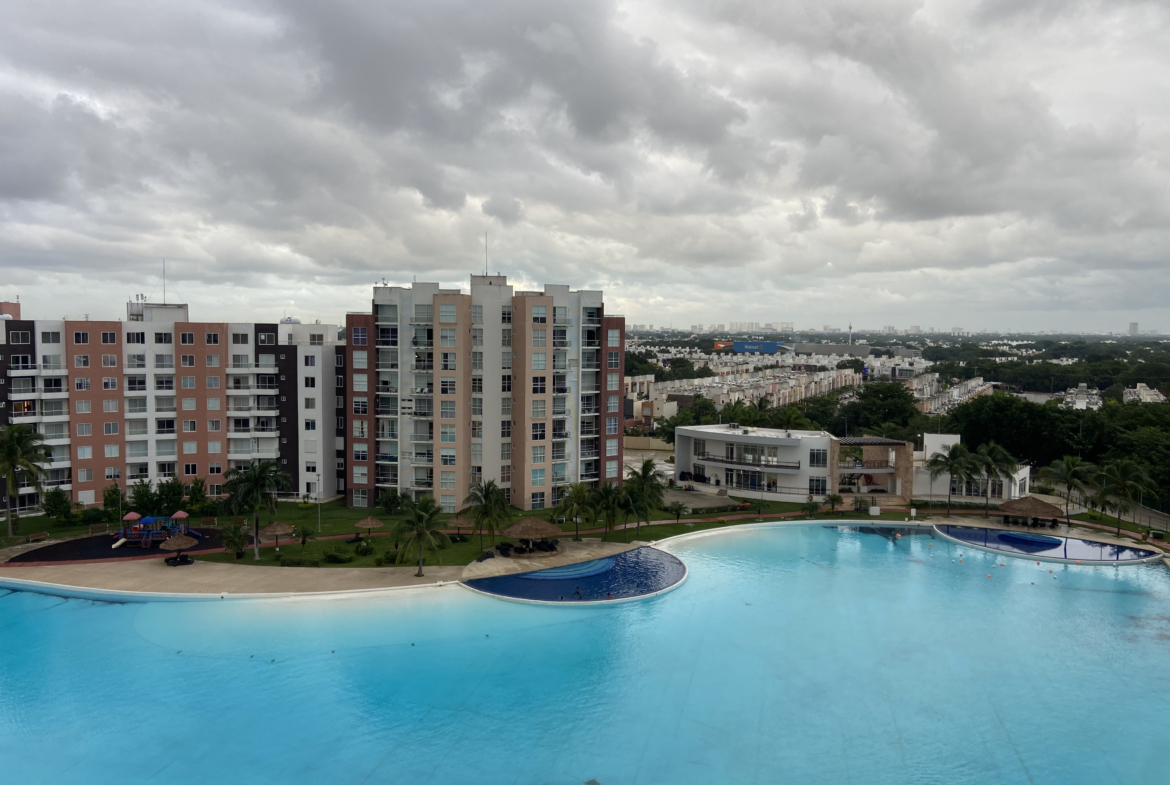 Edifcios y amenidades de Dream Lagoons Cancún